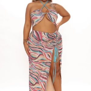 SEQUINED MAXI DRESS